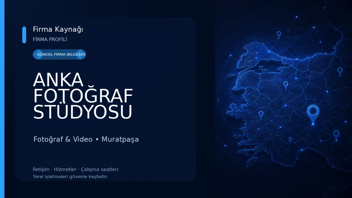 ANKA FOTOĞRAF STÜDYOSU