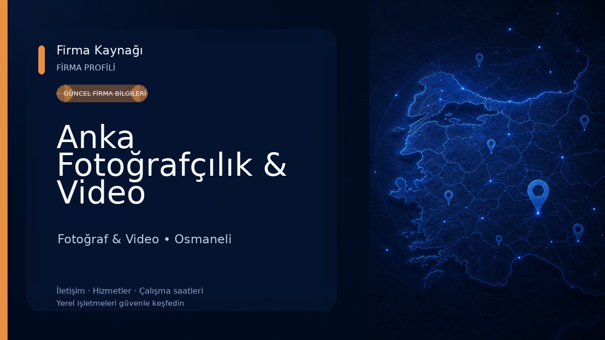 Anka Fotoğrafçılık & Video