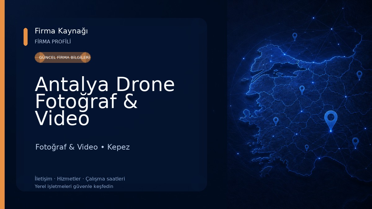 Antalya Drone Fotoğraf & Video @umutturkmen