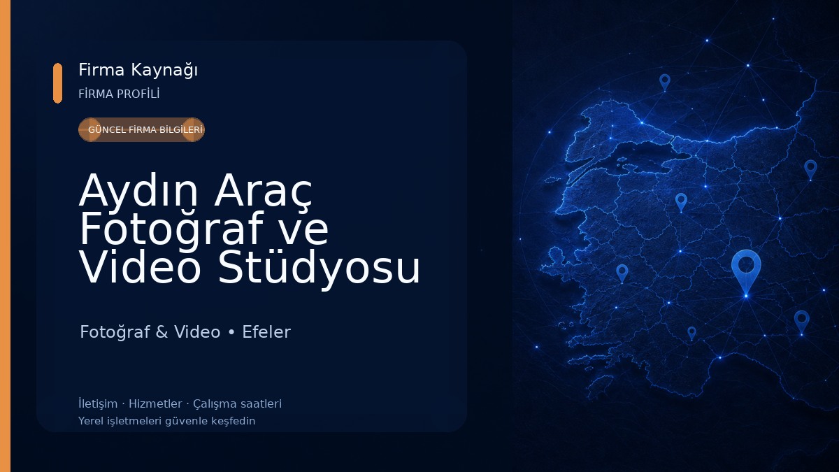 Aydın Araç Fotoğraf ve Video Stüdyosu