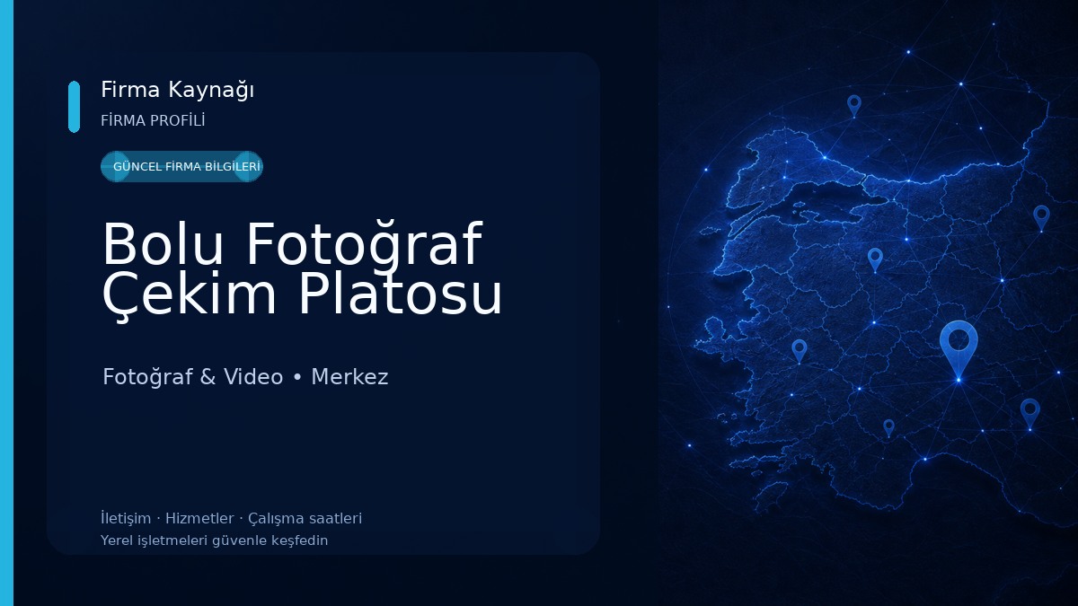 Bolu Fotoğraf Çekim Platosu