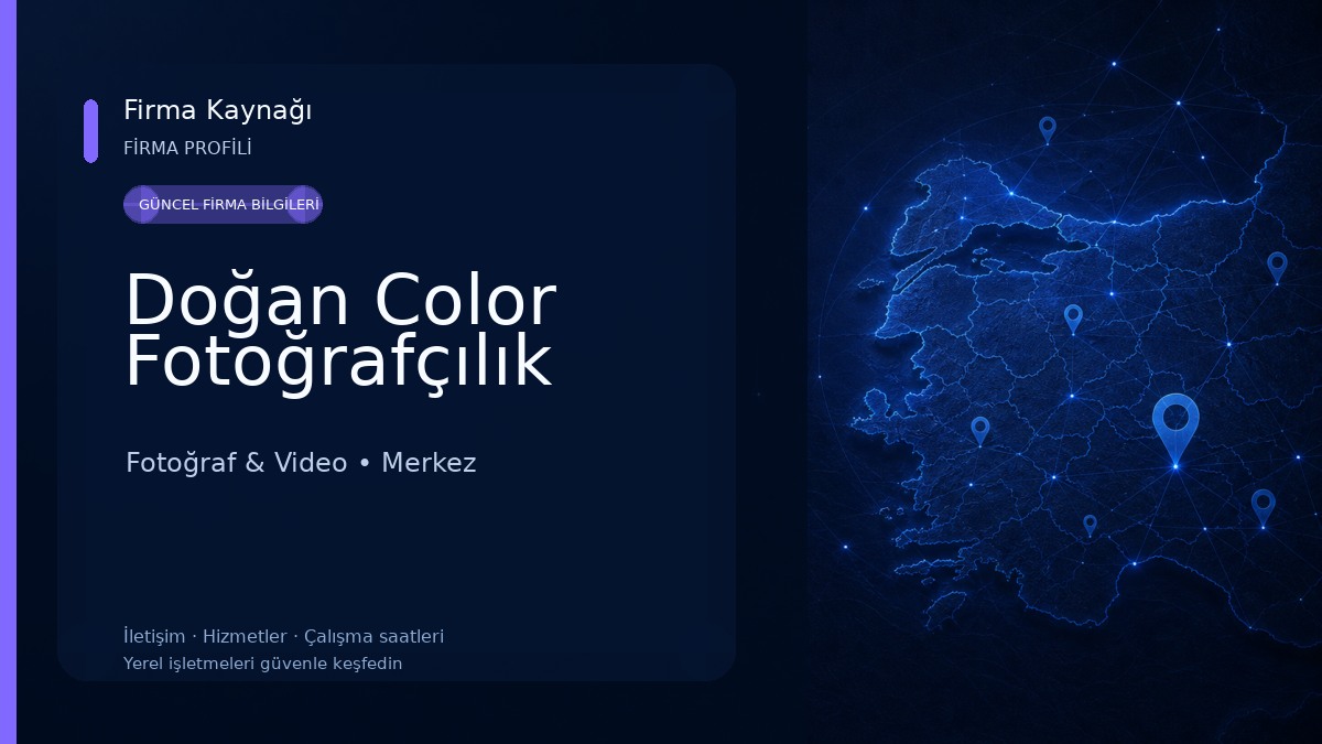 Doğan Color Fotoğrafçılık