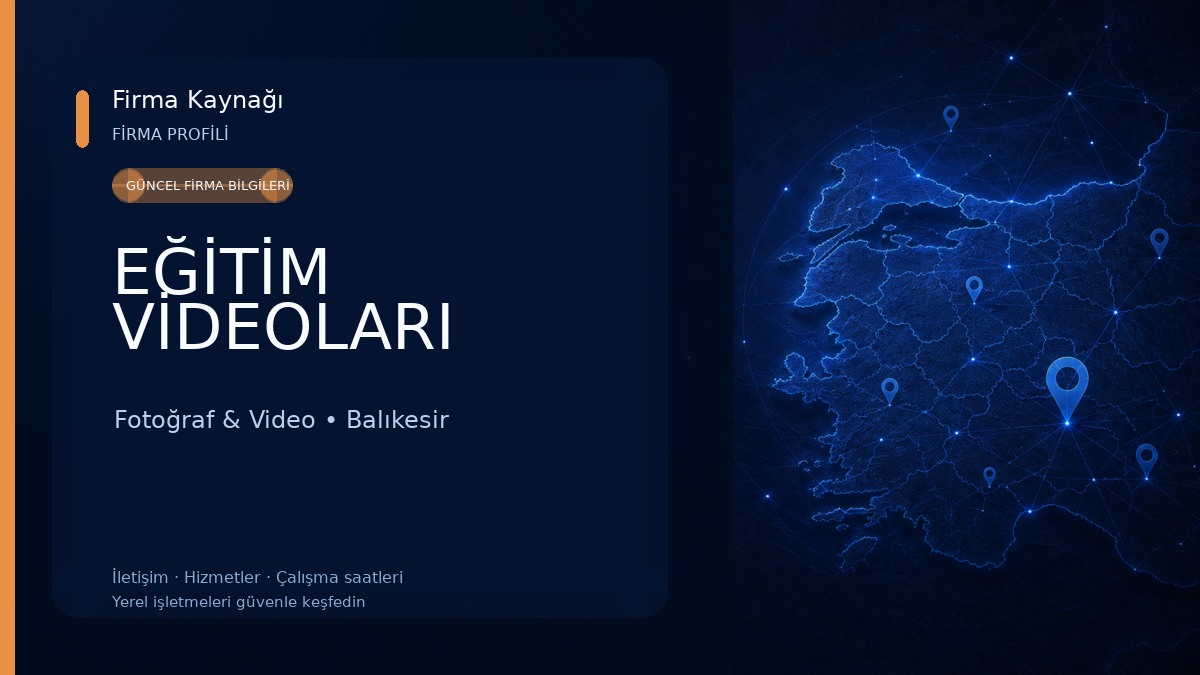 EĞİTİM VİDEOLARI