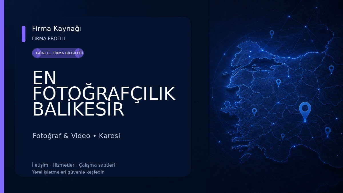 EN FOTOĞRAFÇILIK BALİKESİR