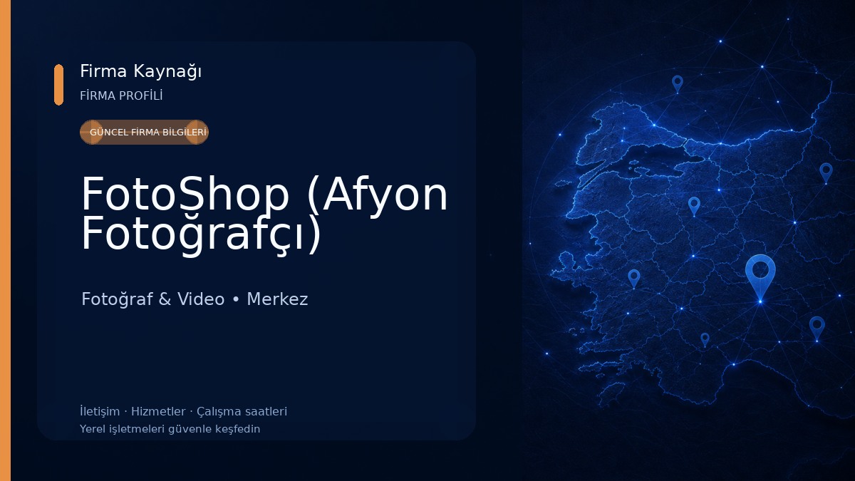 FotoShop (Afyon Fotoğrafçı)