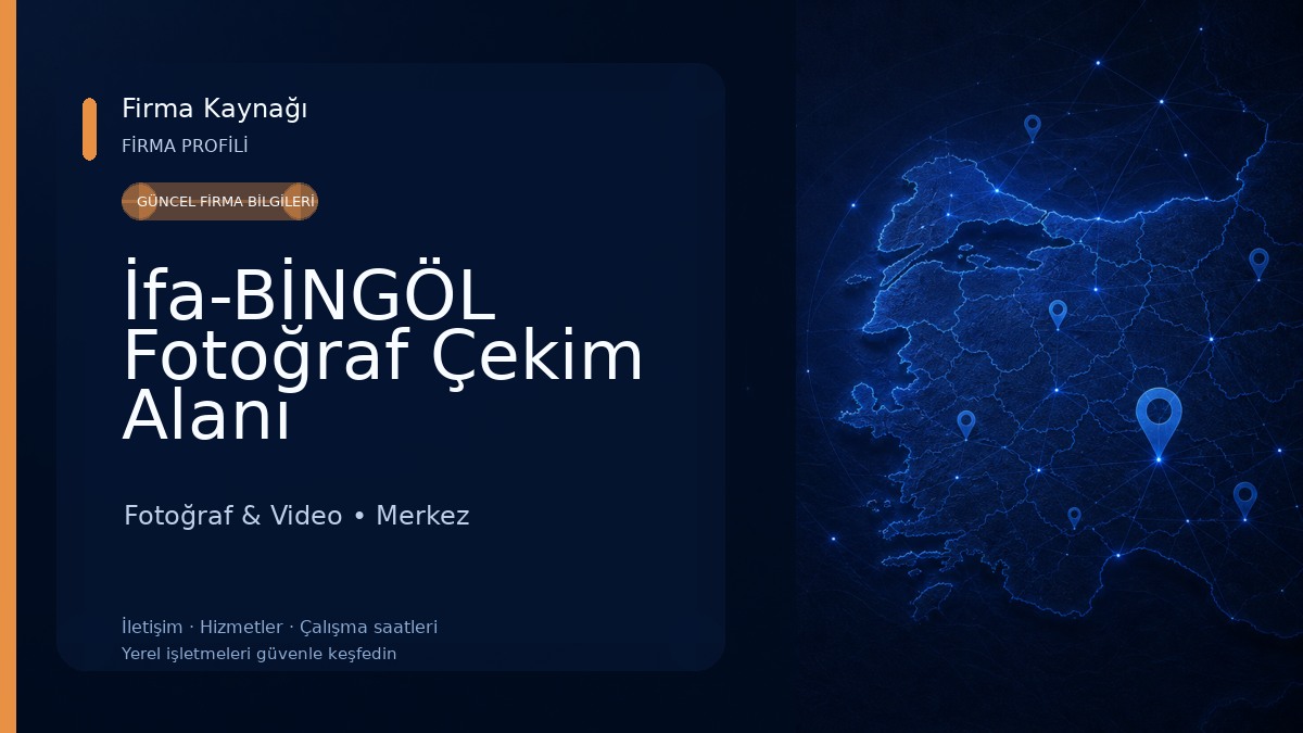 İfa-BİNGÖL Fotoğraf Çekim Alanı