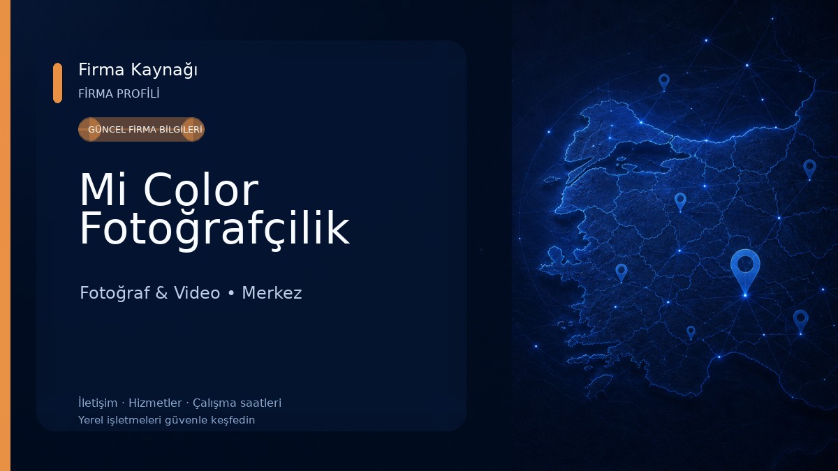 Mi Color Fotoğrafçilik