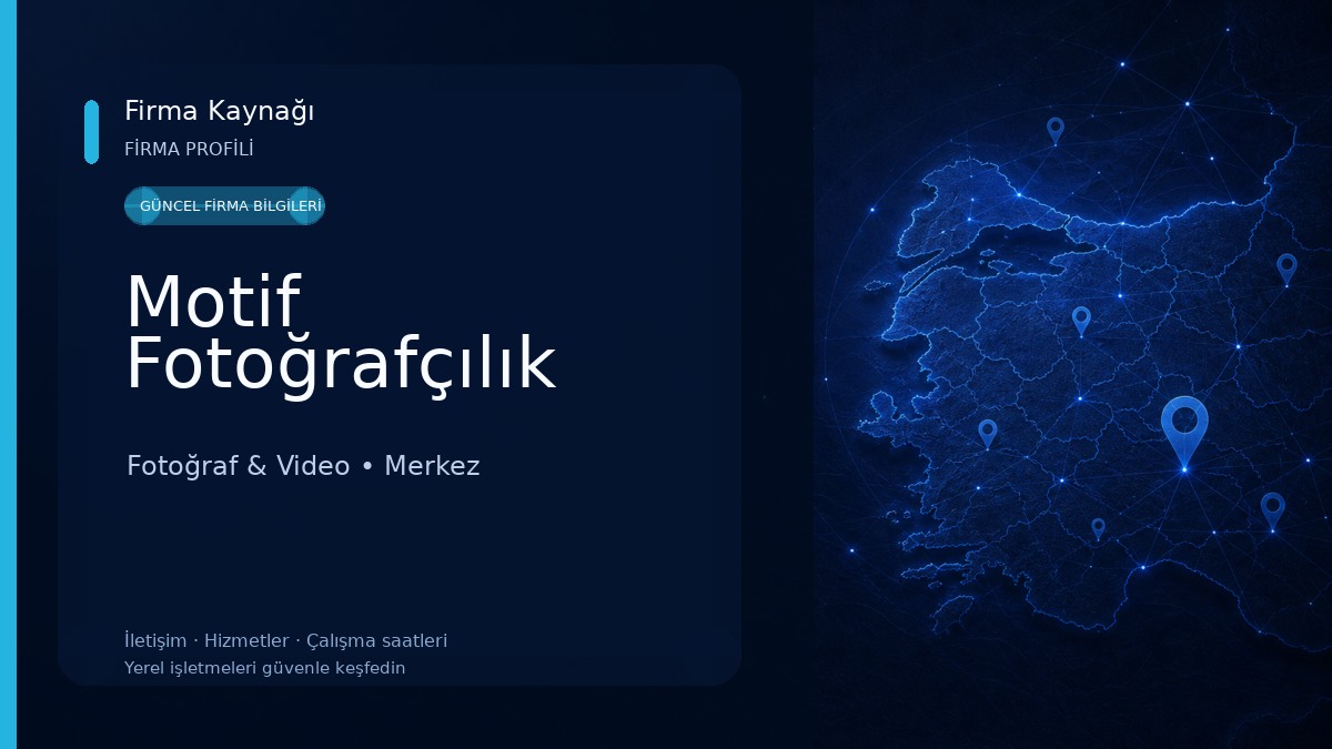 Motif Fotoğrafçılık