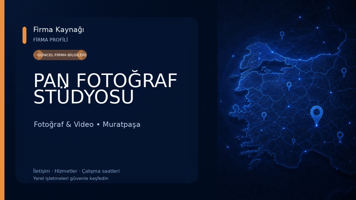 PAN FOTOĞRAF STÜDYOSU