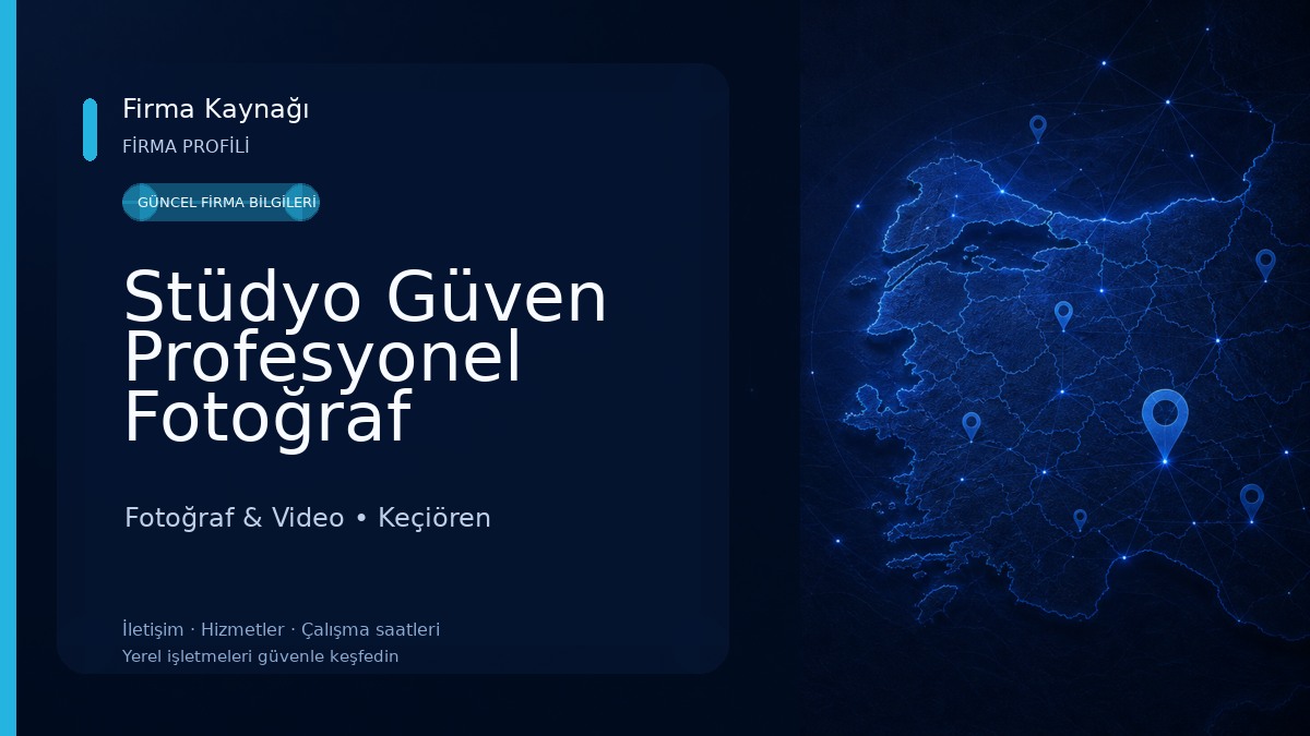 Stüdyo Güven Profesyonel Fotoğraf Stüdyoları